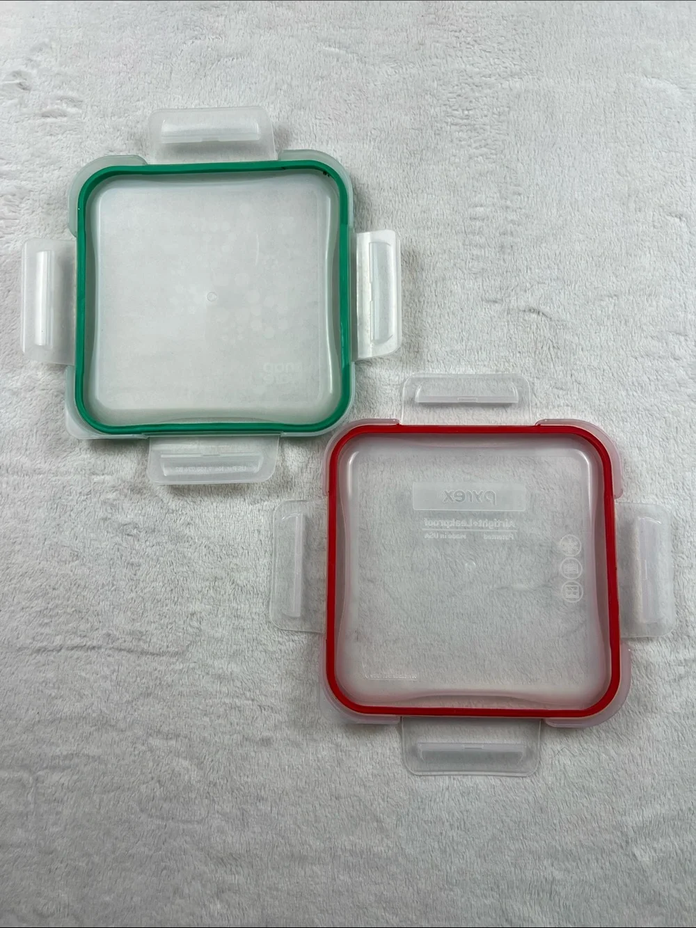 SnapWare Lid replacement for 4 cups square - Compatible Pyrex glass container